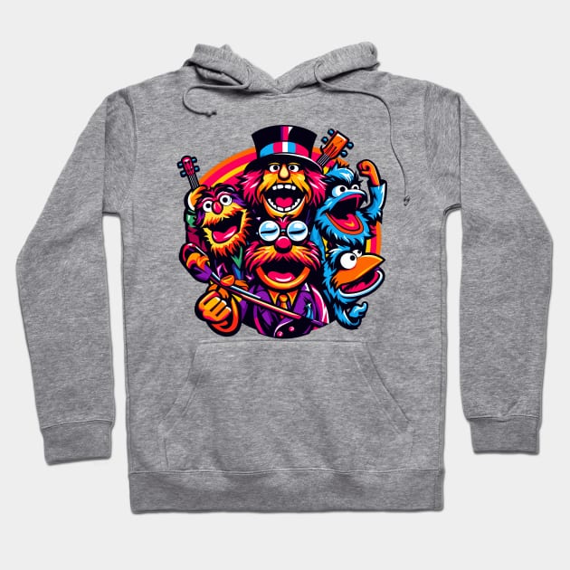 Dr Teeth And The Electric Mayhem #004 Hoodie by kreasioncom